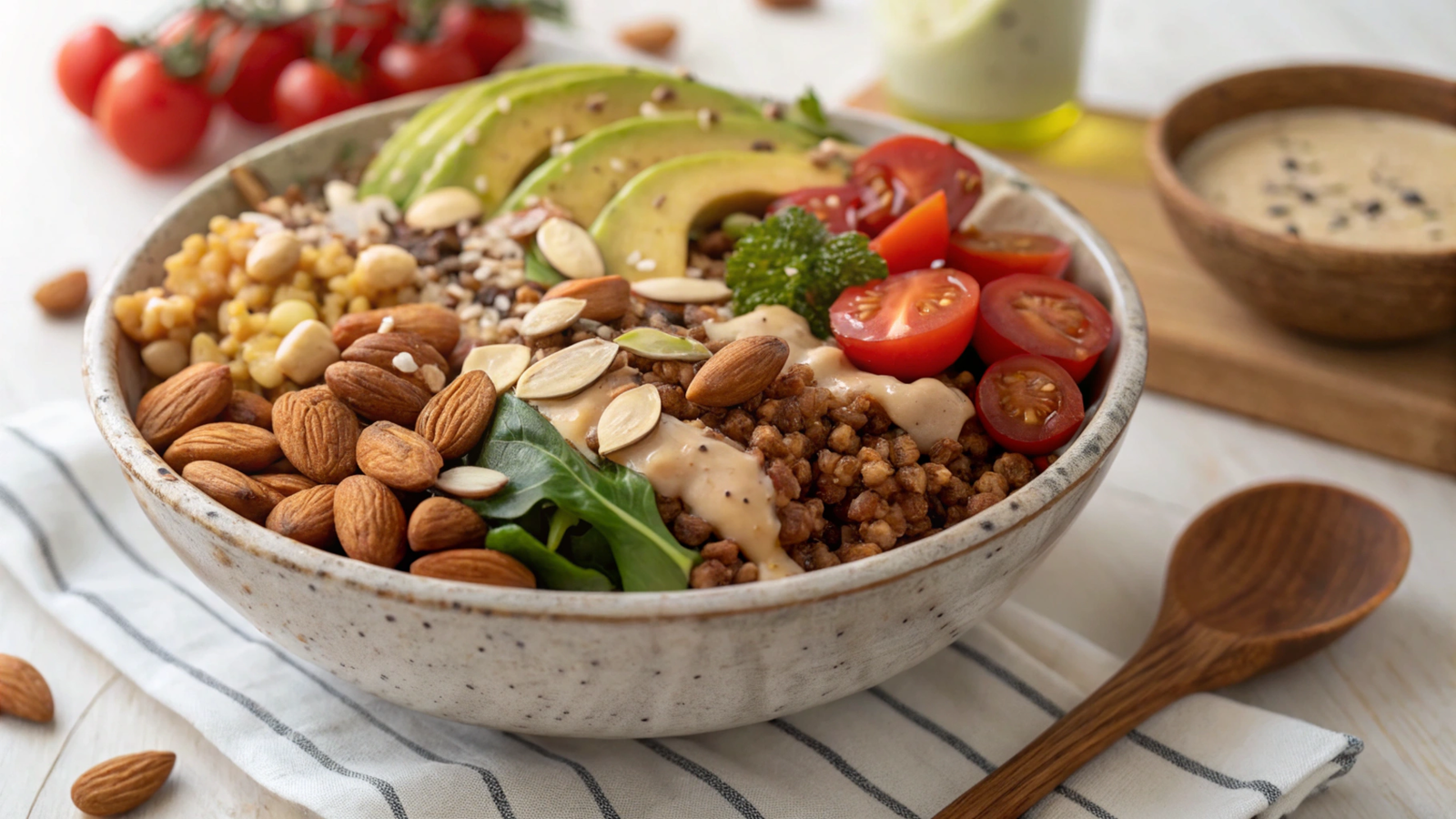 Nutty Grain Bowls: Composition and Preparation