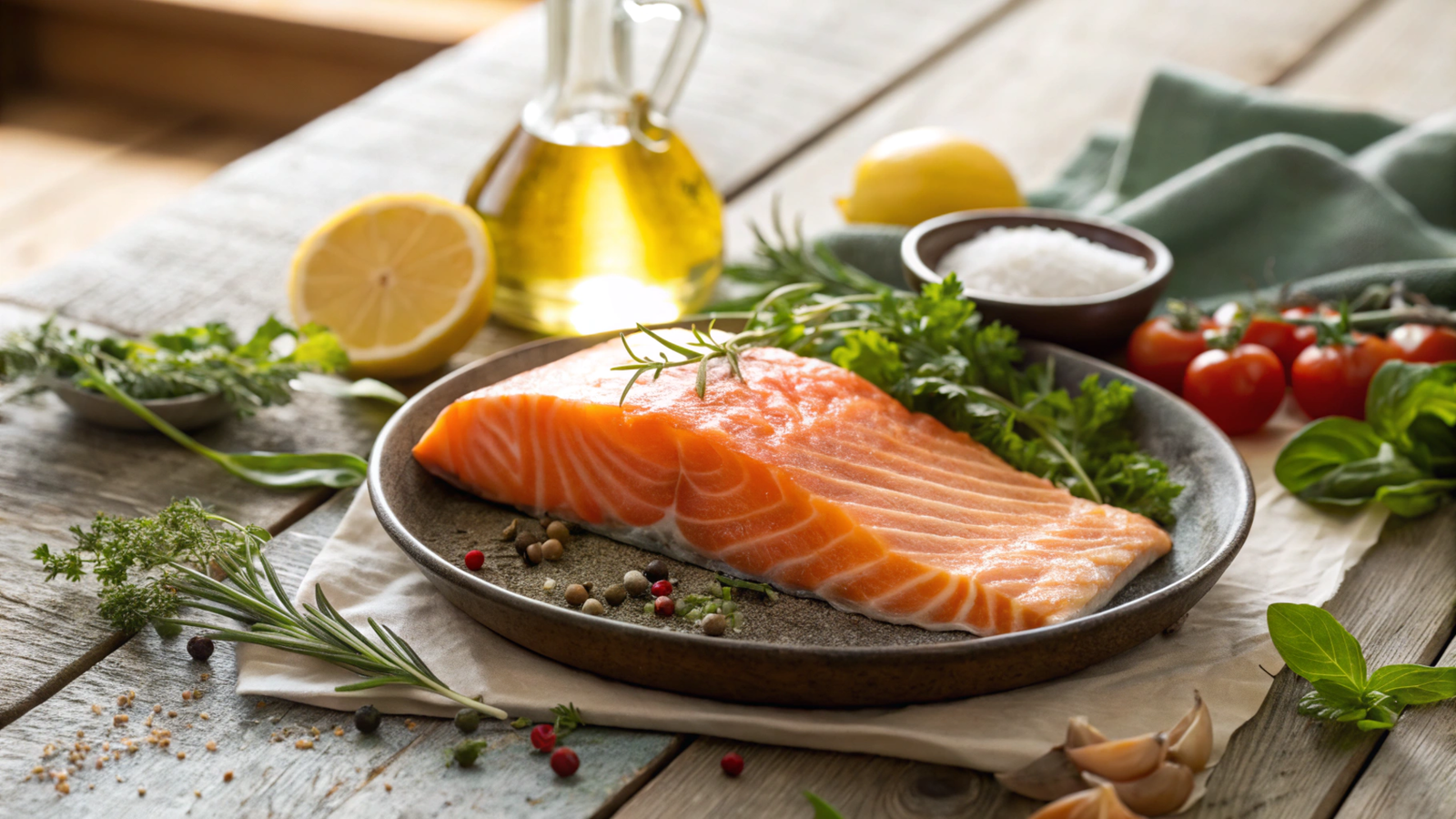 Wild-caught Fish in Organic Cuisine
