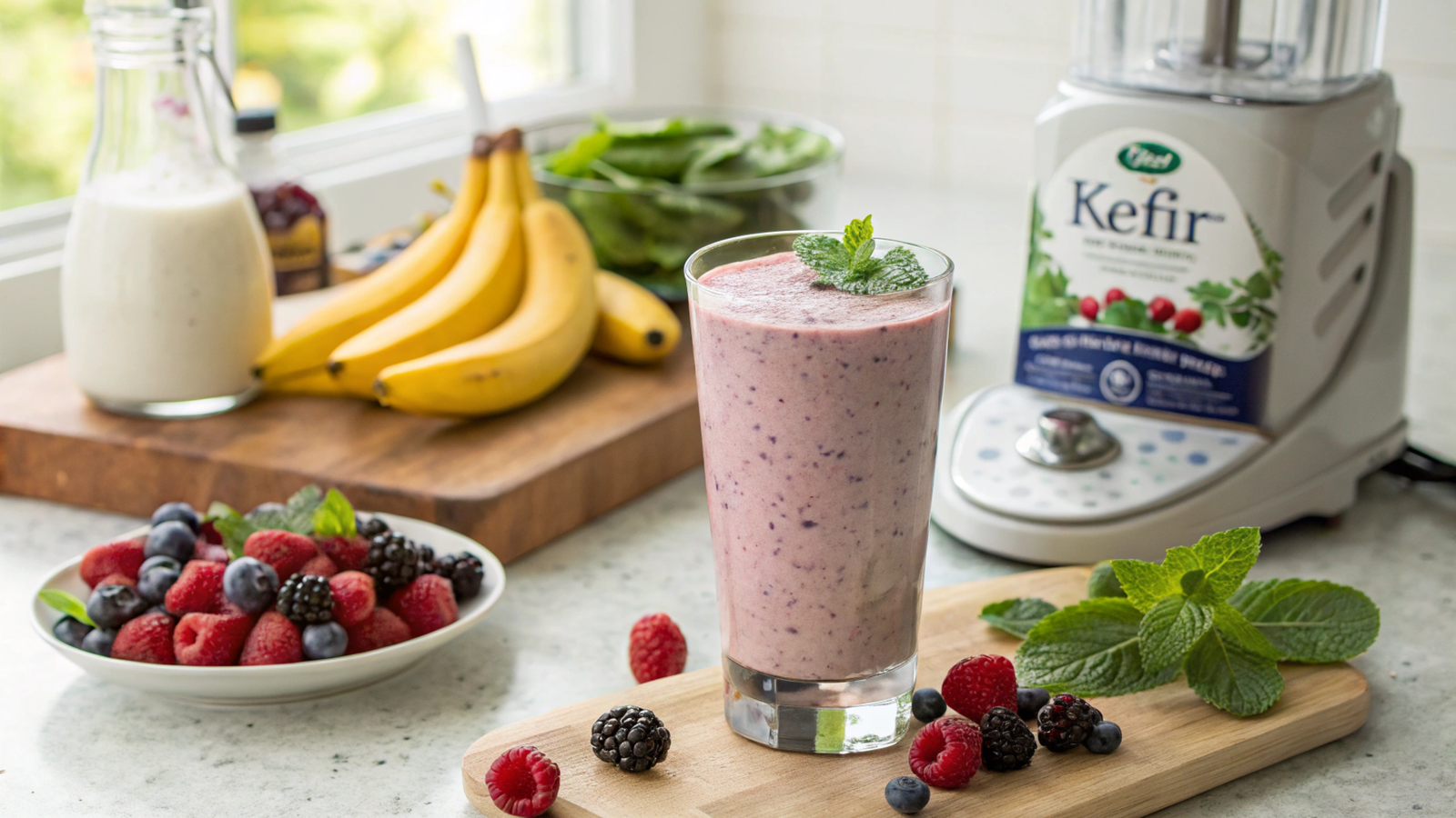 Kefir-based smoothies: Nutritional and technical aspects