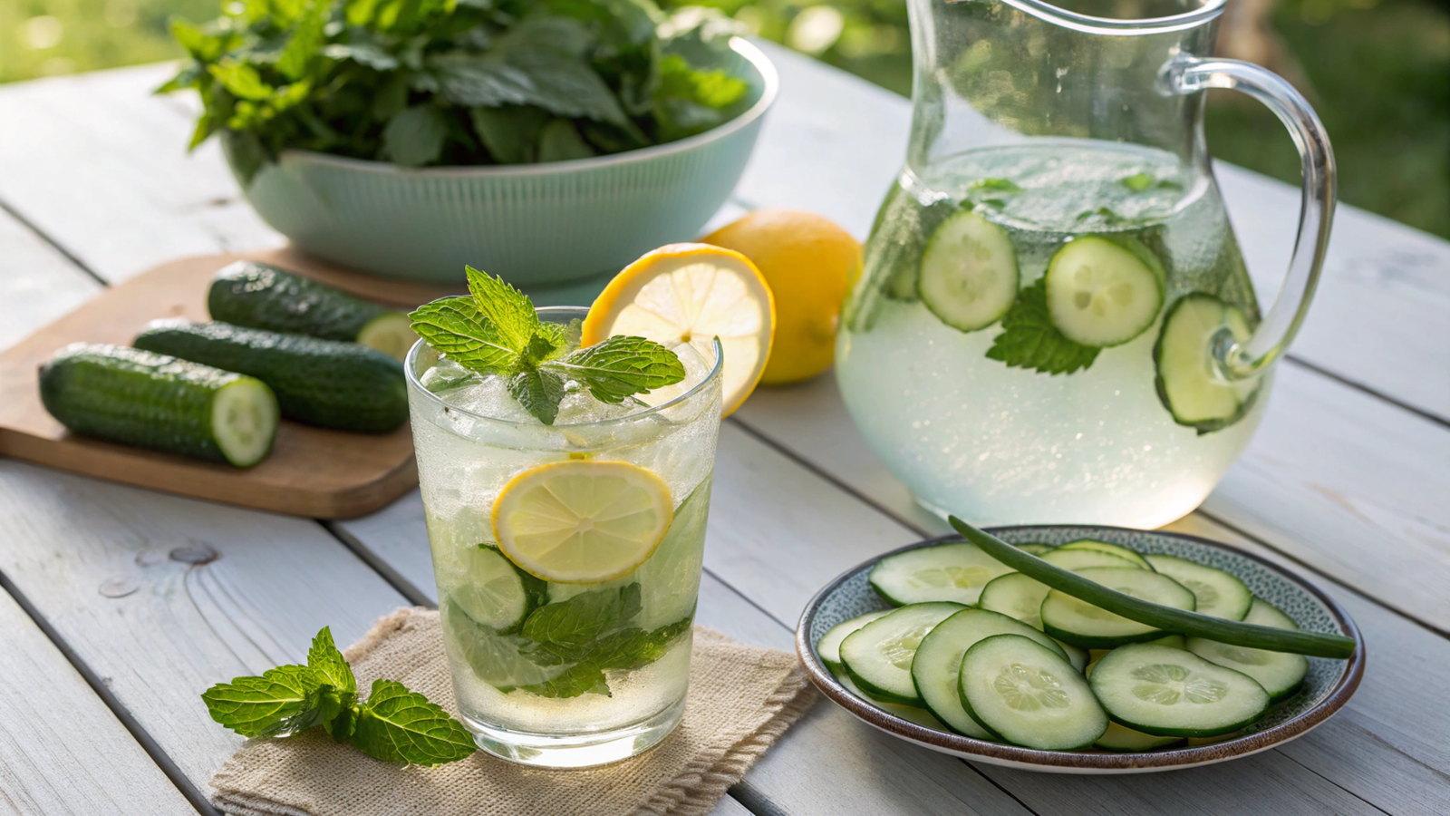 Cucumber-Based Hydration Solutions for Sustained Energy