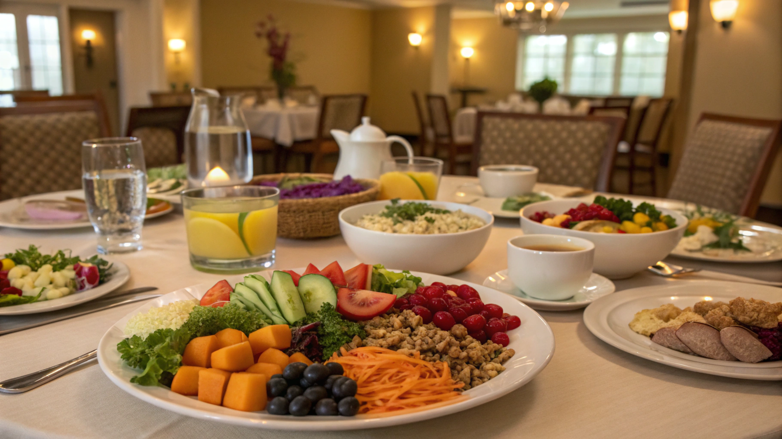 Optimized Nutritional Strategies for Senior Social Dining