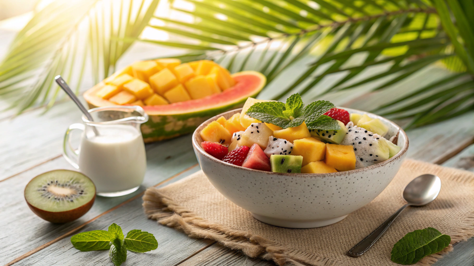 Nutritional and Culinary Exploration of Tropical Fruit Salads
