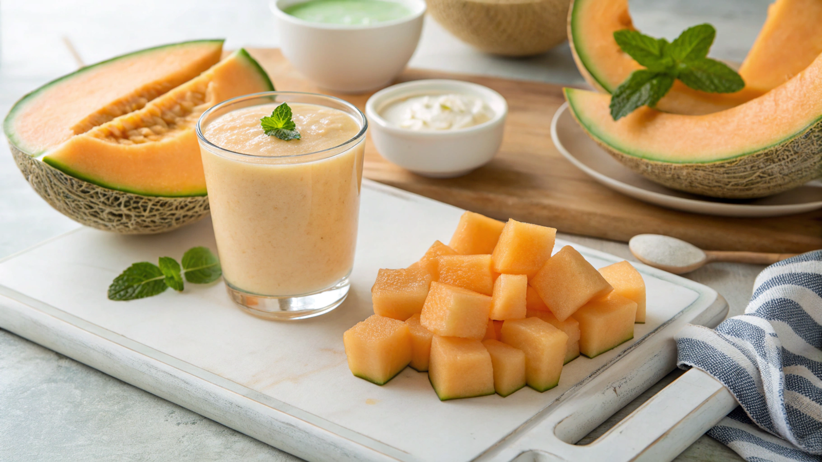 Nutritional Benefits and Preparation of Cantaloupe Cooling Drinks for Post-Surgery Recovery