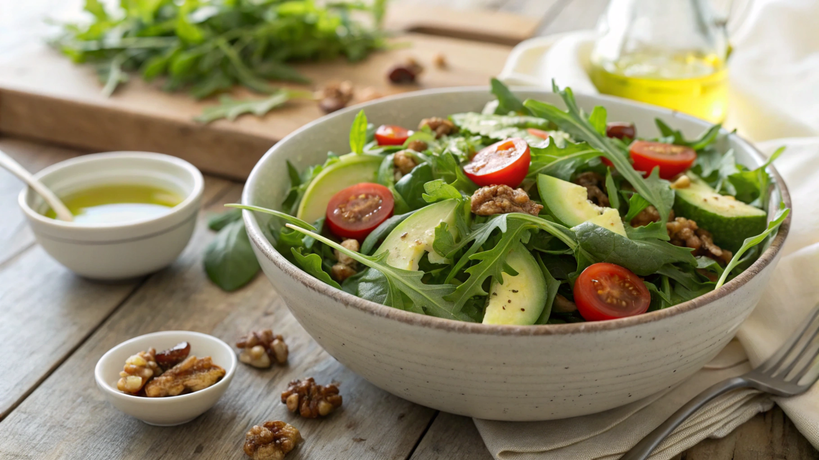 Arugula Peppery Salads: Nutritional and Therapeutic Benefits