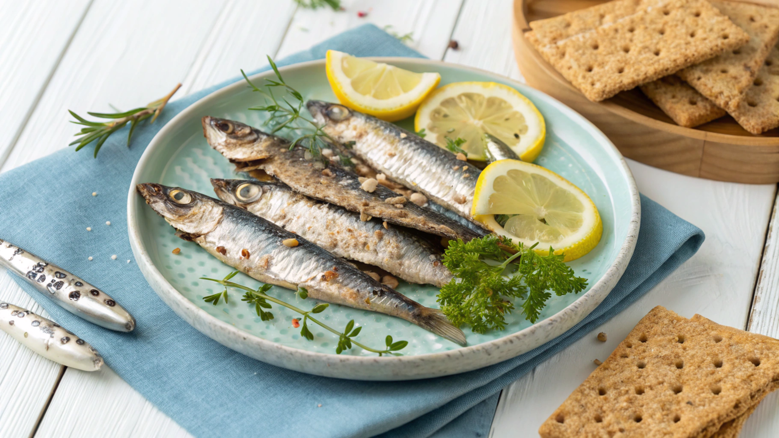Sardine Fatty Acid Snacks for Stress Reduction