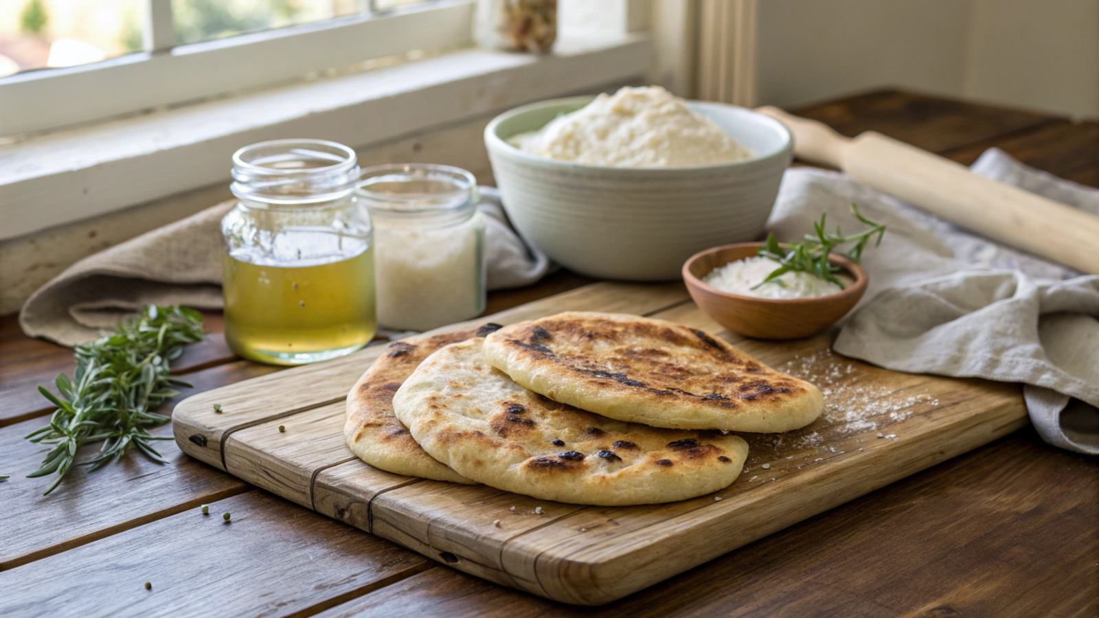 Sourdough Flatbreads: Techniques and Science