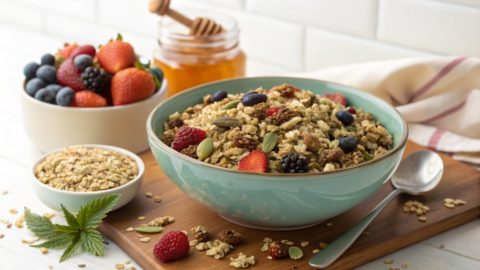 Nutritional Optimization with Hemp Seed Granola Mixes
