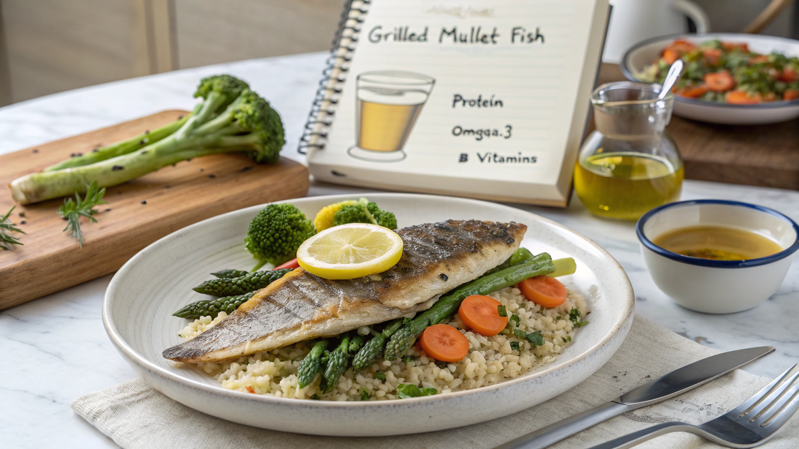 Nutritional and Culinary Analysis of Mullet Fish for Sustained Energy