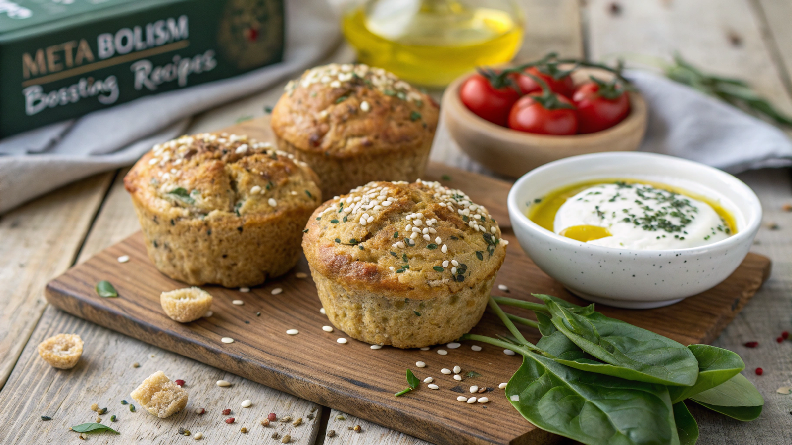 Savory Metabolic Muffins: Nutrient Optimization and Preparation
