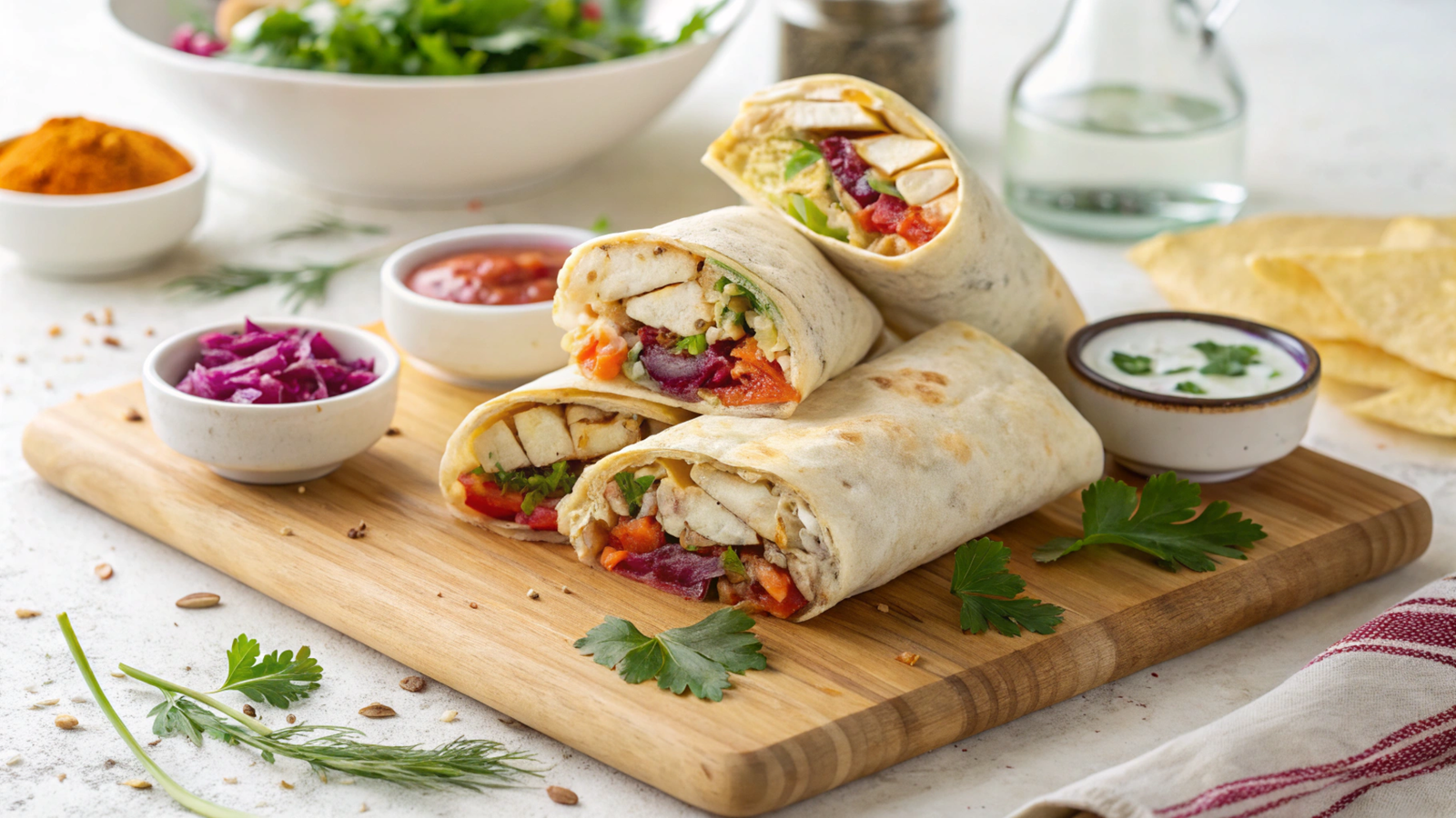 Sauerkraut-Stuffed Wraps: Nutritional and Culinary Perspectives