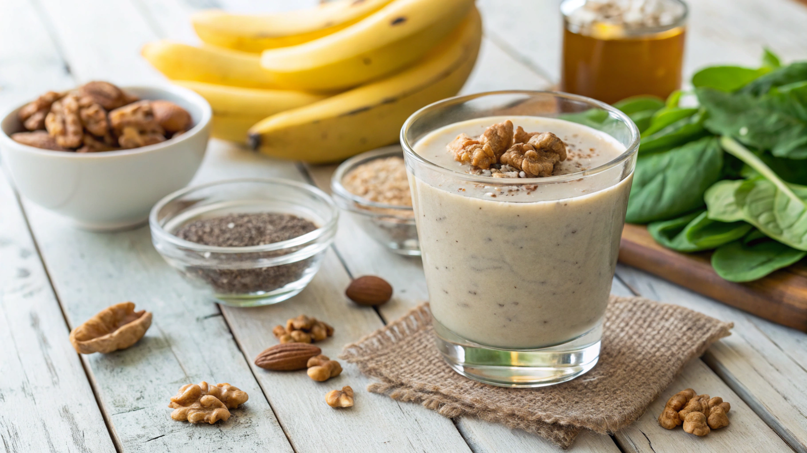 Walnut Detox Smoothies: Preparation and Benefits