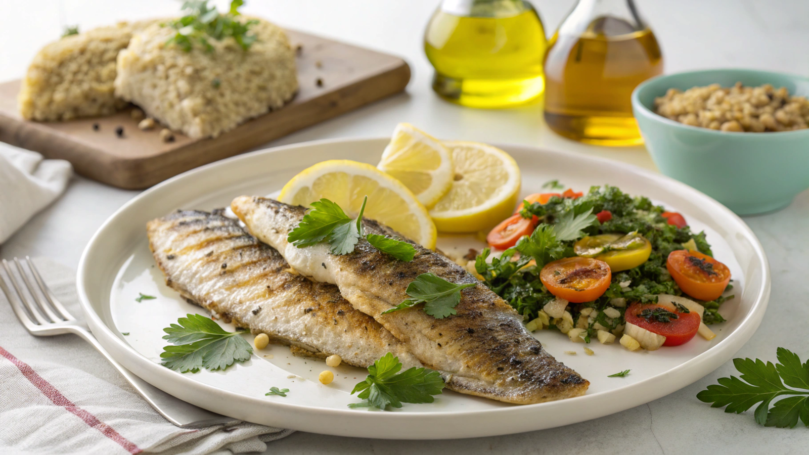 Mullet Fish Dinners for Liver Health