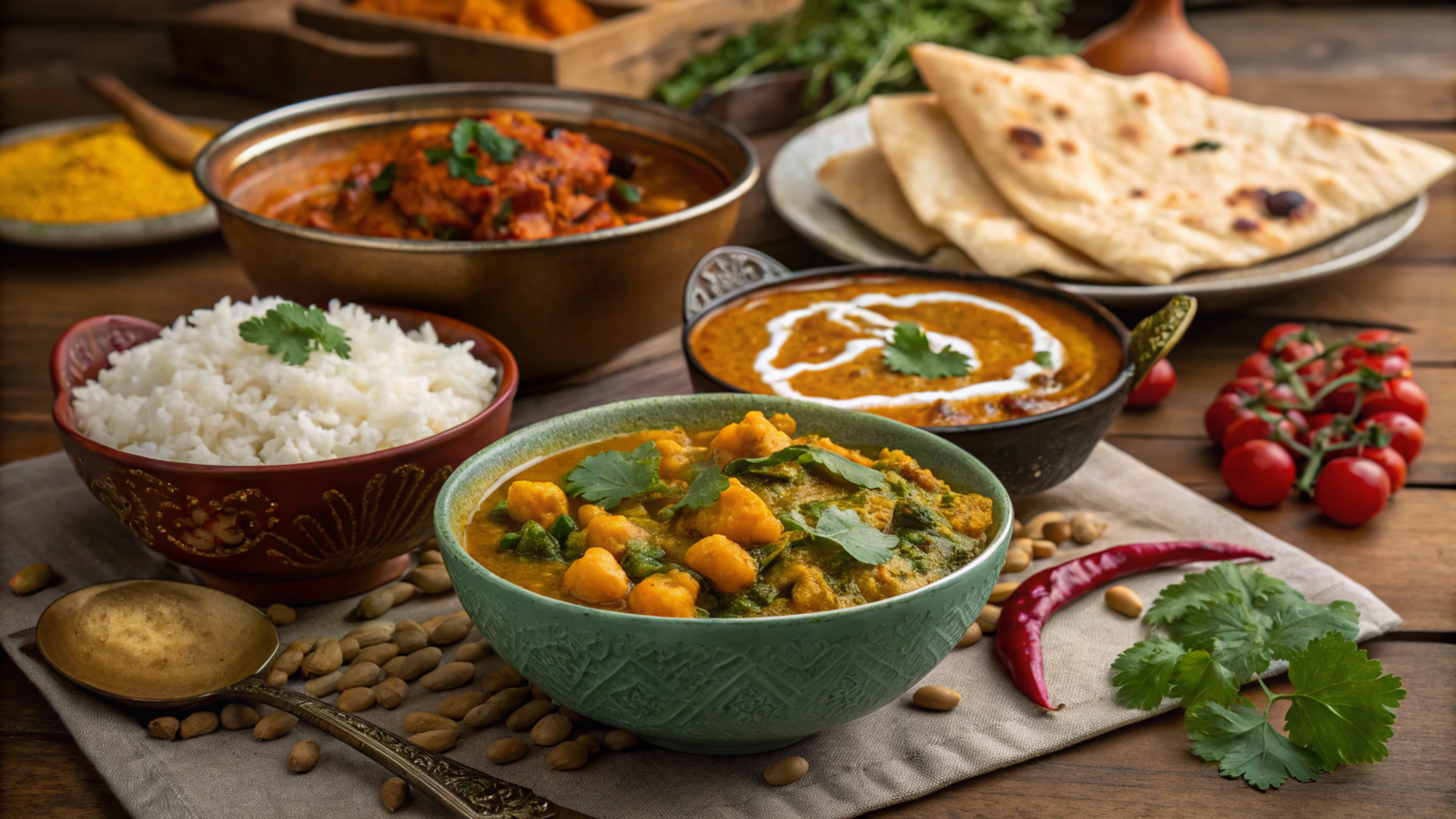 Vegetarian Indian Curry Mastery