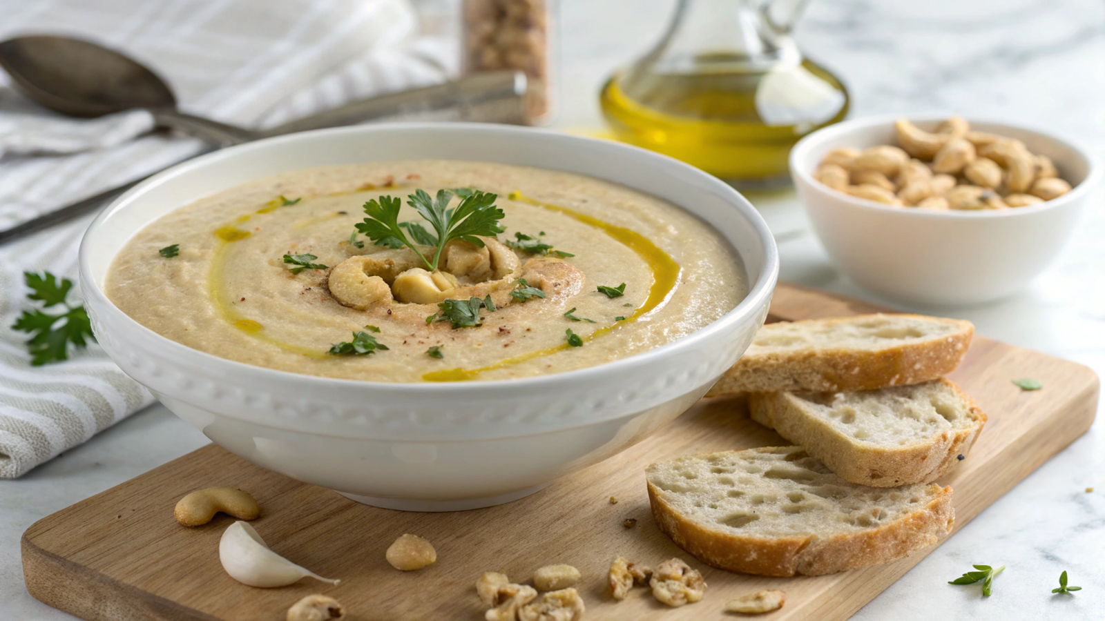 Cashew Creamy Soups: Nutrient-Dense Recipes for Sustained Energy