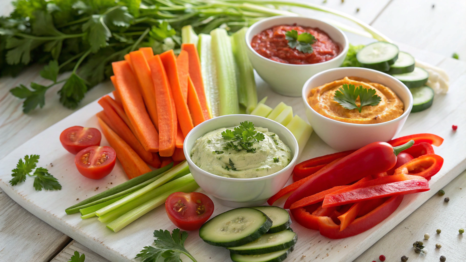 Nutrient-Dense Low-Sugar Vegetable Dips for Metabolic Optimization